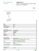 Datenblatt zu Schneider Electric KNB160ZL10, EAN: 3606485013190