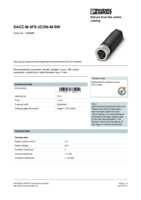 Datenblatt zu Phoenix Contact 1506888, EAN: 4017918881214 Datenblatt zu Phoenix Contact 1506888, EAN: 4017918881214