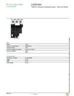 Datenblatt zu Schneider Electric LA7D1064, EAN: 3389110230406 Datenblatt zu Schneider Electric LA7D1064, EAN: 3389110230406