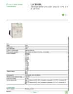 Datenblatt zu Schneider Electric LUCBX6BL, EAN: 3389110364064 Datenblatt zu Schneider Electric LUCBX6BL, EAN: 3389110364064