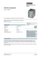 Datenblatt zu Phoenix Contact 2866394, EAN: 4046356046671
