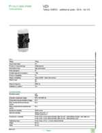 Datenblatt zu Schneider Electric VZ3, EAN: 3389110551884