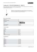 Datenblatt zu Phoenix Contact 1206175, EAN: 4017918163280 Datenblatt zu Phoenix Contact 1206175, EAN: 4017918163280