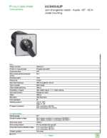 Datenblatt zu Schneider Electric K63H004UP, EAN: 3389110083460