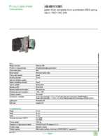 Datenblatt zu Schneider Electric XB4BW33B5, EAN: 3389110892048