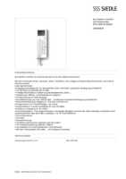 Datenblatt zu Siedle 200044429-00, EAN: 4015739444298