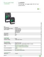 Datenblatt zu Schneider Electric LV429252, EAN: 3606480019418 Datenblatt zu Schneider Electric LV429252, EAN: 3606480019418