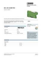 Datenblatt zu Phoenix Contact 2861467, EAN: 4017918894382
