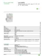 Datenblatt zu Schneider Electric LUCAX6FU, EAN: 3389110364002 Datenblatt zu Schneider Electric LUCAX6FU, EAN: 3389110364002