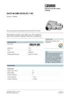 Datenblatt zu Phoenix Contact 1693429, EAN: 4017918173524