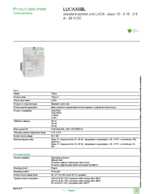 Datenblatt zu Schneider Electric LUCAX6BL, EAN: 3389110363814 Datenblatt zu Schneider Electric LUCAX6BL, EAN: 3389110363814