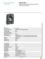 Datenblatt zu Schneider Electric ZB5AW0B13, EAN: 3389110908374
