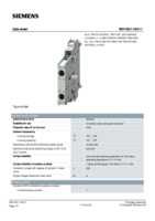 Datenblatt zu Siemens 3RH19211EA11, EAN: 4011209293526