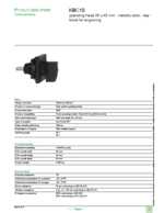 Datenblatt zu Schneider Electric KBC1S, EAN: 3389110483246