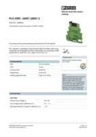 Datenblatt zu Phoenix Contact 2966634, EAN: 4017918130480