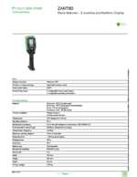 Datenblatt zu Schneider Electric ZART8D, EAN: 3606480610363