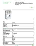 Datenblatt zu Schneider Electric METSECT5CC004, EAN: 3303431123681