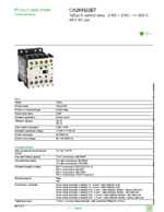 Datenblatt zu Schneider Electric CA2KN22E7, EAN: 3389110500004 Datenblatt zu Schneider Electric CA2KN22E7, EAN: 3389110500004