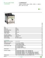 Datenblatt zu Schneider Electric CA2KN22U7, EAN: 3389110481372 Datenblatt zu Schneider Electric CA2KN22U7, EAN: 3389110481372