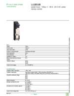 Datenblatt zu Schneider Electric LU2B32B, EAN: 3389110362985 Datenblatt zu Schneider Electric LU2B32B, EAN: 3389110362985