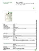 Datenblatt zu Schneider Electric LUCD1XFU, EAN: 3389110365030 Datenblatt zu Schneider Electric LUCD1XFU, EAN: 3389110365030