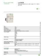 Datenblatt zu Schneider Electric LUCB32B, EAN: 3389110364170 Datenblatt zu Schneider Electric LUCB32B, EAN: 3389110364170