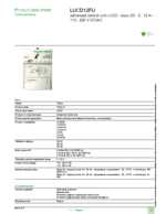 Datenblatt zu Schneider Electric LUCD12FU, EAN: 3389110365054 Datenblatt zu Schneider Electric LUCD12FU, EAN: 3389110365054