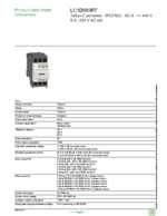 Datenblatt zu Schneider Electric LC1D093P7, EAN: 3389110802351 Datenblatt zu Schneider Electric LC1D093P7, EAN: 3389110802351