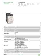 Datenblatt zu Schneider Electric LC1D096F7, EAN: 3389110802504 Datenblatt zu Schneider Electric LC1D096F7, EAN: 3389110802504