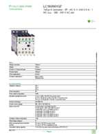Datenblatt zu Schneider Electric LC1K0901Q7, EAN: 3389110489910