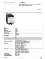 Datenblatt zu Schneider Electric LC1D80E7, EAN: 3389110440522