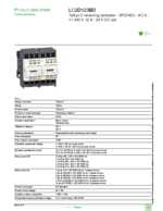 Datenblatt zu Schneider Electric LC2D123BD, EAN: 3389110711189