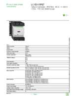 Datenblatt zu Schneider Electric LC1D115FE7, EAN: 3389110377057 Datenblatt zu Schneider Electric LC1D115FE7, EAN: 3389110377057