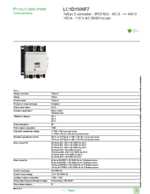 Datenblatt zu Schneider Electric LC1D1506F7, EAN: 3389110499162 Datenblatt zu Schneider Electric LC1D1506F7, EAN: 3389110499162