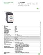 Datenblatt zu Schneider Electric LC1D188BD, EAN: 3389110334128