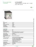 Datenblatt zu Schneider Electric LC1K12004P7, EAN: 3389110126761 Datenblatt zu Schneider Electric LC1K12004P7, EAN: 3389110126761