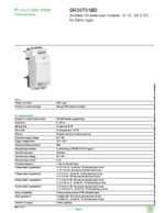 Datenblatt zu Schneider Electric SR3XT61BD, EAN: 3389110550078