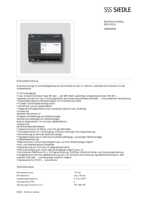 Datenblatt zu Siedle 200030430-00, EAN: 4015739304301 Datenblatt zu Siedle 200030430-00, EAN: 4015739304301