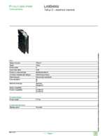 Datenblatt zu Schneider Electric LA9D4002, EAN: 3389110080292 Datenblatt zu Schneider Electric LA9D4002, EAN: 3389110080292