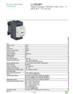Datenblatt zu Schneider Electric LC1D258F7, EAN: 3389110577495 Datenblatt zu Schneider Electric LC1D258F7, EAN: 3389110577495