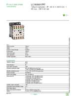 Datenblatt zu Schneider Electric LC1K06017P7, EAN: 3389110487398