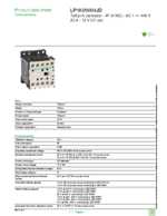 Datenblatt zu Schneider Electric LP1K09004JD, EAN: 3389110495324