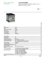 Datenblatt zu Schneider Electric LP1K090085BD, EAN: 3389110495980 Datenblatt zu Schneider Electric LP1K090085BD, EAN: 3389110495980
