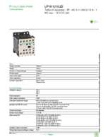 Datenblatt zu Schneider Electric LP1K1210JD, EAN: 3389110790887 Datenblatt zu Schneider Electric LP1K1210JD, EAN: 3389110790887