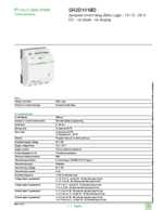 Datenblatt zu Schneider Electric SR2D101BD, EAN: 3389110549751