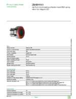 Datenblatt zu Schneider Electric ZB4BW943, EAN: 3389110889925