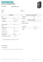 Datenblatt zu Siemens 6SE64402AB175AA1, EAN: 4019169450096 Datenblatt zu Siemens 6SE64402AB175AA1, EAN: 4019169450096