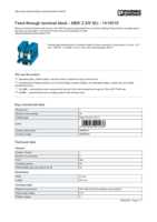 Datenblatt zu Phoenix Contact 1414019, EAN: 4017918021276