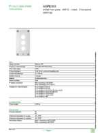 Datenblatt zu Schneider Electric XAPE303, EAN: 3389110628043