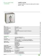 Datenblatt zu Schneider Electric XAPS11221N, EAN: 3389110838503